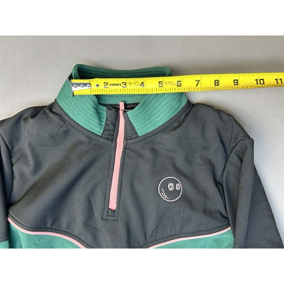 Malbon Golf x Adidas Juniors XS or Teen XL Fleece Crop Pullover (Read) - Picture 5 of 15